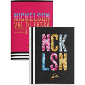 Schrift Nickelson Girls 3-pack A5 gelijnd