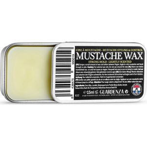 Guardenza snorrenwax - moustache wax - sterke hold - verzorgt jouw snor - 15ml
