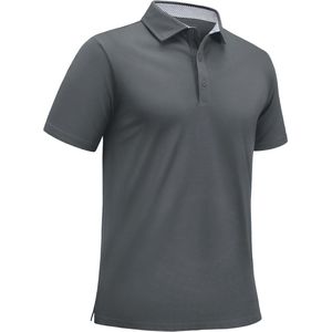 Polo Shirt Heren Korte Mouwen Ademend Katoen Zomer Vrijetijdspolo
