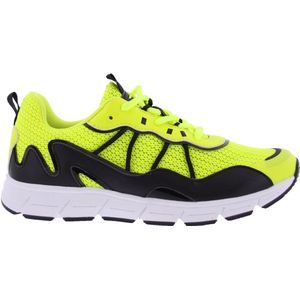 Piedro Sport - Jack - Sneakers - Zwart Geel - Vetersluiting - Schoenmaat 28 - Valt kleiner: bestel een maat groter