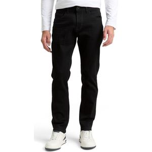 Tom Tailor Heren Jeans Broeken TTJOSH REGULAR regular/straight Fit Zwart 28W / 34L Volwassenen