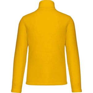 Fleecevest 'Enzo' met ritskraag merk Kariban maat XL Yellow