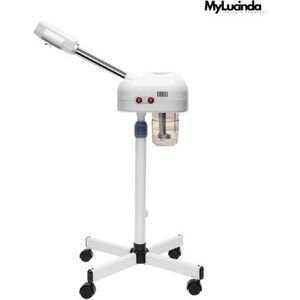 MyLucinda® - Professionele Gezichtsstomer met Verstelbare Hoogte (112-132cm) - Gezichtssauna/Vapozone 750W - Voor Thuis en Salons