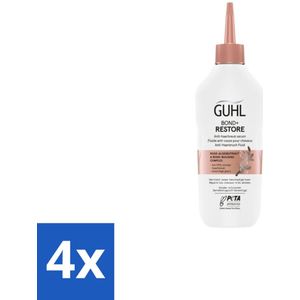 4 x Guhl - Serum - Bond+ Restore Anti-Haarbreuk - 150 ml - Haar Serum - Anti-haarbreuk Serum - Haar Herstel Serum - Haarversterkend Serum - Haarverzorging