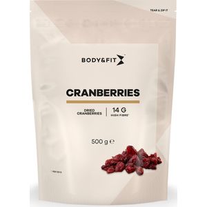 Body & Fit Superfoods - Pure Cranberries / Cranberry - 500 gram