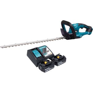 Makita DUH 607 RT2 accu heggenschaar 18 V 60 cm + 2x accu 5.0 Ah + lader