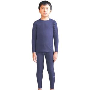 Thermisch ondergoed voor kinderen, jongens - basislaag, lange onderbroek en top met lange mouwen