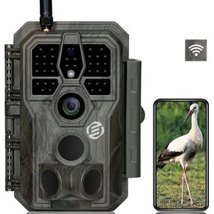 Equivera Wildcamera met Nachtzicht - Wildcamera - Wildcamera voor Buiten - Jachtcamera - Bewegingssensor - Nachtzicht
