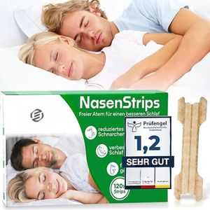 Equivera Neuspleisters - Neusstrips - Anti-Snurk Strips - Anti-Snurk Pleisters - Neusspreider - Ondersteuning Ademhaling - Hulpmiddel tegen Snurken