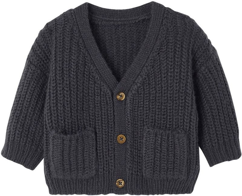 Vertbaudet - Babyvestje - V-hals - Grof Gebreide Stof