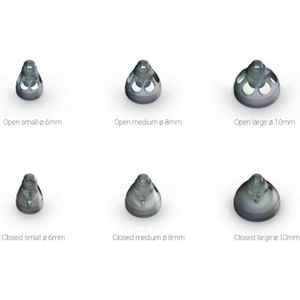 Phonak Smokey Dome - Closed 6mm - 10 stuks