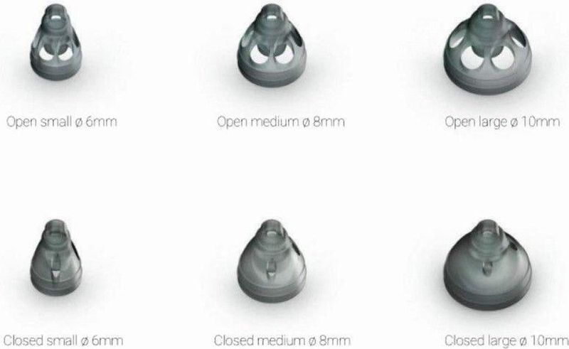 Phonak Smokey Dome - Closed 6mm - 10 stuks