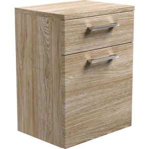 Lage badkamerkast Ilse Eiken - Breedte 35.2 cm - Hoogte 75 cm - Diepte 36.8 cm