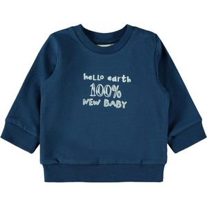 Name it Baby Jongens Sweater Lepan Gibraltar Sea - 74