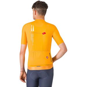 Castelli Espresso R-a/d Korte Mouw Wielertrui Oranje XL Man