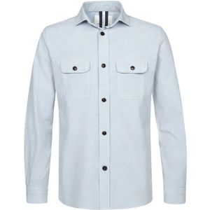 Profuomo - Vest Blauw Profuomo Overshirts Blauw Ppwf10008