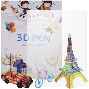 Maaleo 3D Pen Sjablonenboek - 40 Creatieve Ontwerpen voor 3D Kunst