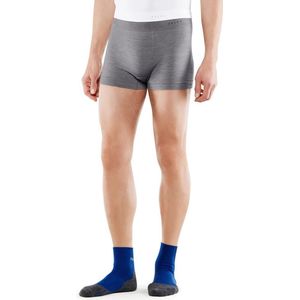 FALKE Wool-Tech Light thermoregulerend anti zweet Thermisch Ademend Sneldrogend sportondergoed boxershort heren grijs - Maat XXL