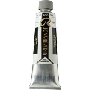 Rembrandt Olieverf 150 ml Tube Zinkwit 104