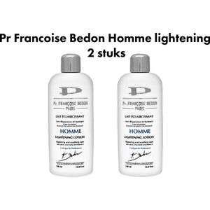 Pr Francoise Bedon - Homme lightening lotion 2 stuks