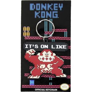 Nintendo Donkey Kong It's On Like - Rubberen Sleutelhanger