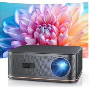 4K Beamer 1500 ANSI - Autofocus Projector met WiFi 6 en Bluetooth 5.2 voor Binnen en Buiten
