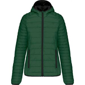 Kariban Ladies' lightweight hooded padded jacket K6111 - Forest Green - XS