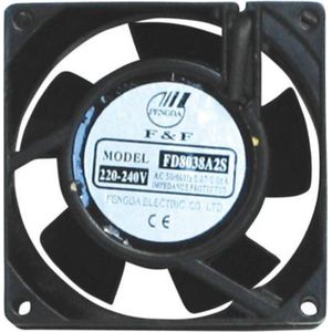 Xindafan - Inbouw Ventilator - Zwart - 230V - 120x120x25mm