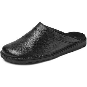 Gevavi - 2165 - Instappers - Leder - Zwart - PVC Zool