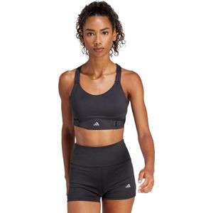 adidas Performance FastImpact Luxe Run High-Support Beha - Dames - Zwart- 2XL C-D