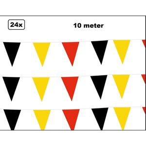 24x Vlaggenlijn Belgie 10 meter -GS1 8720823815866