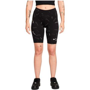 Nike Sportswear Aop Print Legging Dames - Black / White - S