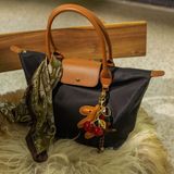 Manfield - Gouden Cherry Bag Charm - Bedel