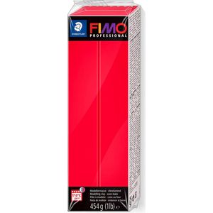 FIMO professional boetseerklei 454 g primair rood
