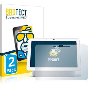 BROTECT - Screenprotector voor Google Nest Hub Max - Folie Beschermfolie matte (2 Stuks)
