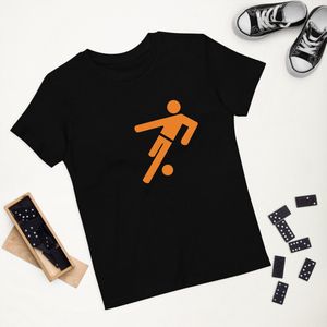 Vvbeekvooruit - Biologisch katoenen T-shirt voor kinderen - Black, 7-8