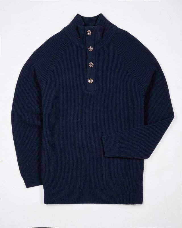 Campbell Hudson pullover half zip