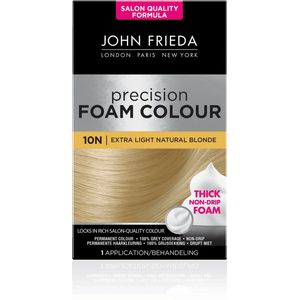 John Frieda Precision Foam Colour Haarkleuring 10N Extra Light Natural Blonde