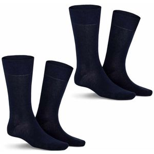 KUNERT - Comfort Cotton - Huissokken - Zwart - 2 Paar