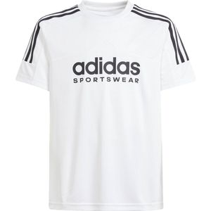 adidas Sportswear Tiro 24/7 T-Shirt Kids - Kinderen - Wit- 176