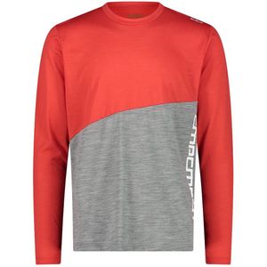 Cmp - 32L2787 - T-shirt - Rood - Lange Mouwen