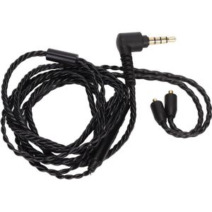 Upgradekabel voor koptelefoon met 30 aders, breed toepasbaar, OFC-kern, verbeterd geluidsbereik, ruisonderdrukking.