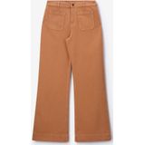 Sissy-Boy - Lichtbruine wide leg jeans