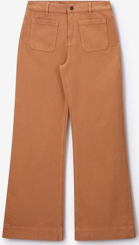 Sissy-Boy - Lichtbruine wide leg jeans