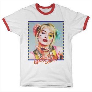 DC Comics Harley Quinn Heren Tshirt -M- Birds Of Prey - Kiss Wit