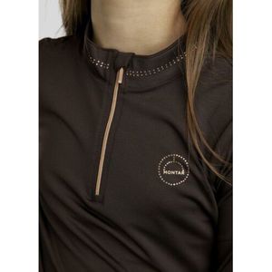 Trainingsshirt Montar MoEverline Junior Brown 176