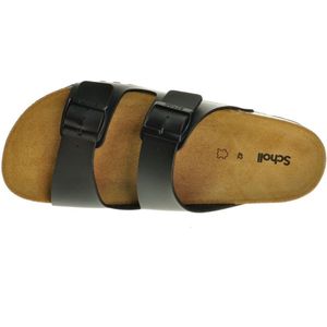 Zwarte Tweeband Slipper Julien Scholl maat 39