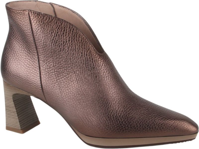 Hispanitas - Atlanta - Leren Enkellaarsjes - Brons