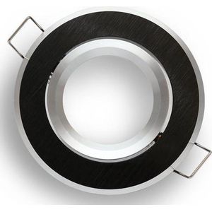 LED line Inbouwspot - Rond - Kantelbaar - GU5.3 Fitting - Ø 86 mm - Zwart