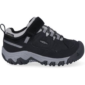 KEEN - Targhee 4 - Waterdichte Wandelschoenen - Zwart Staal Grijs - Uniseks Kinderen